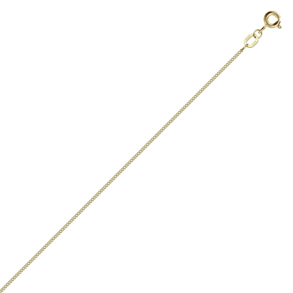 Цепь из желтого золота 585, плетение «Панцирь»